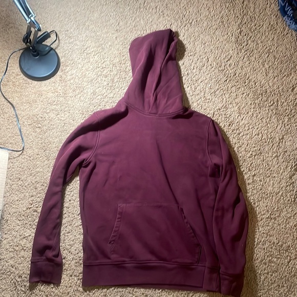Gap Medium Hoodie Maroon/Red - Picture 1 of 3